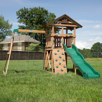 SpaVida Lightning Ridge Swing Set – Backyard Discovery
