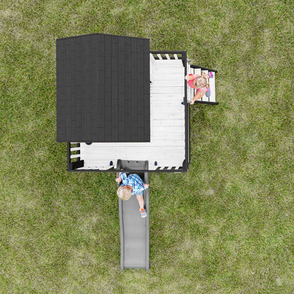 SpaVida Sweetwater Heights Elevated Playhouse by Backyard Discovery