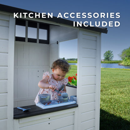 SpaVida Caraway Cottage – White by Backyard Discovery