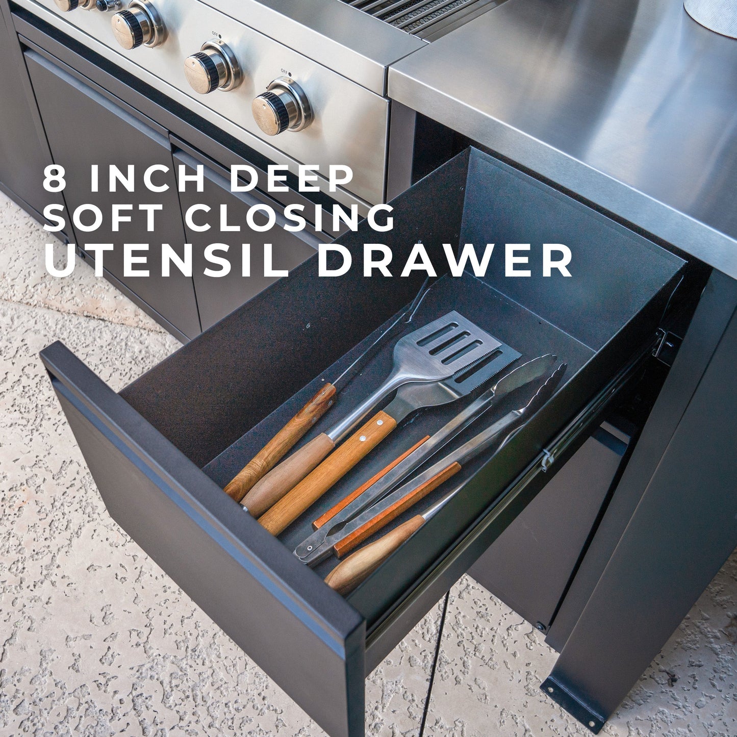 Fusion Flame Outdoor Kitchen