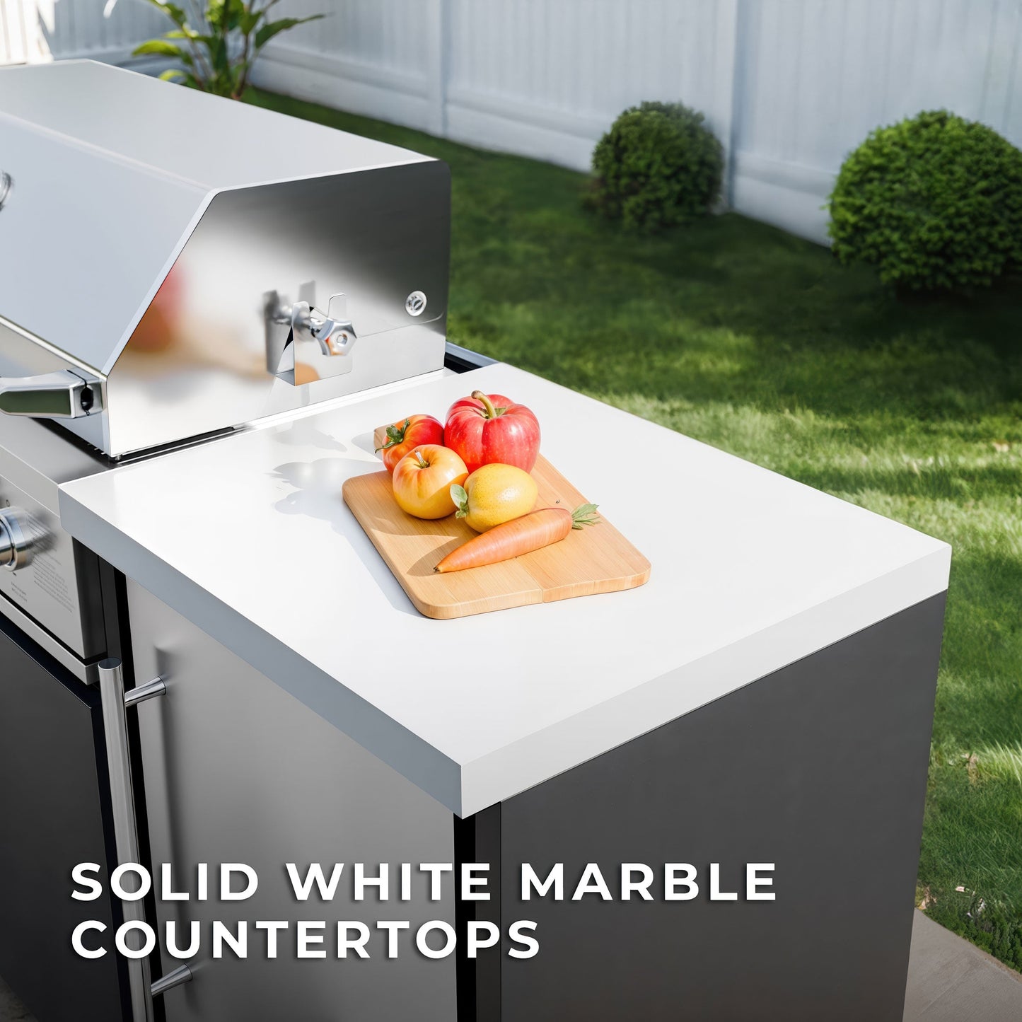 Emory 12' Galvanized Steel Outdoor Kitchen Island