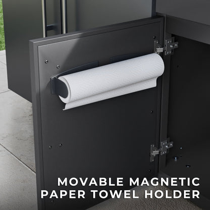 Emory 12' Galvanized Steel Outdoor Kitchen Island