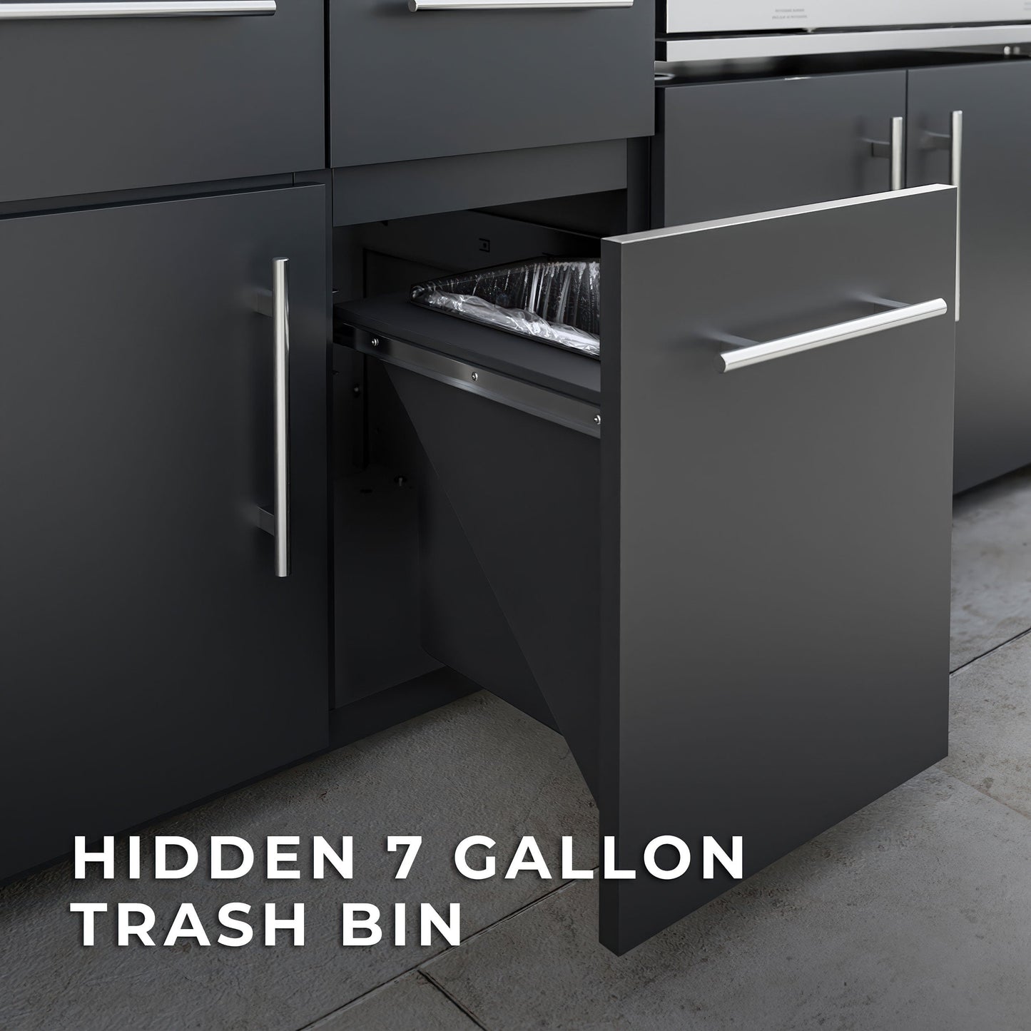 Emory 12' Galvanized Steel Outdoor Kitchen Island