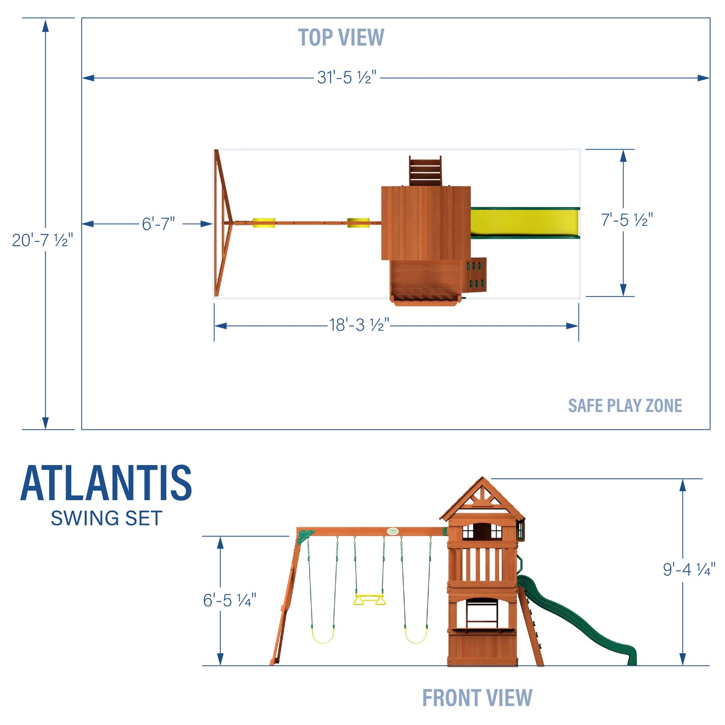SpaVida Atlantis Swing Set