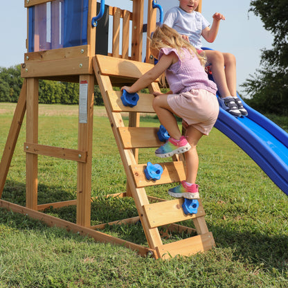 SpaVida Bay Pointe Swing Set – Backyard Discovery