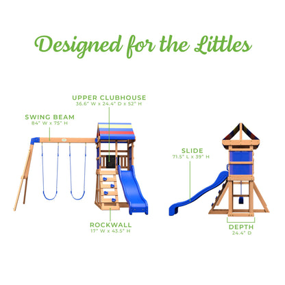 SpaVida Bay Pointe Swing Set – Backyard Discovery