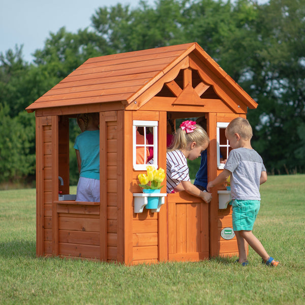SpaVida Timberlake Playhouse by Backyard Discovery