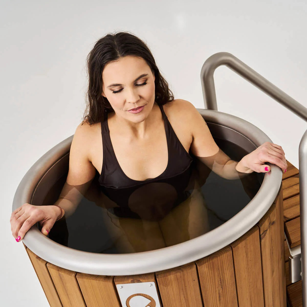 SpaVida IceBarrel – Premium Upright Cold Therapy Tub