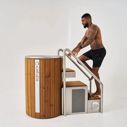 SpaVida IceBarrel – Premium Upright Cold Therapy Tub